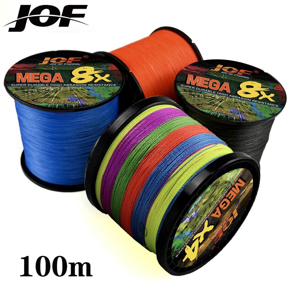 JOF X4/X8  , 100m  PE ʰ ڵ, Ƽ ʶƮ  ٴ ٴ幰 ̾, 10-80LB 0.11-0.50mm